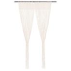 Draadgordijn Macrame Creme 140x240 - Retour Deal -35%, Verzenden, Nieuw