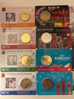 Europa. Coin Card Various Years (18 stuks) (Zonder, Postzegels en Munten