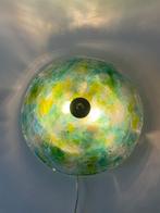Selene - Wandlamp - groene bladeren - VETRO MURANO, Antiek en Kunst