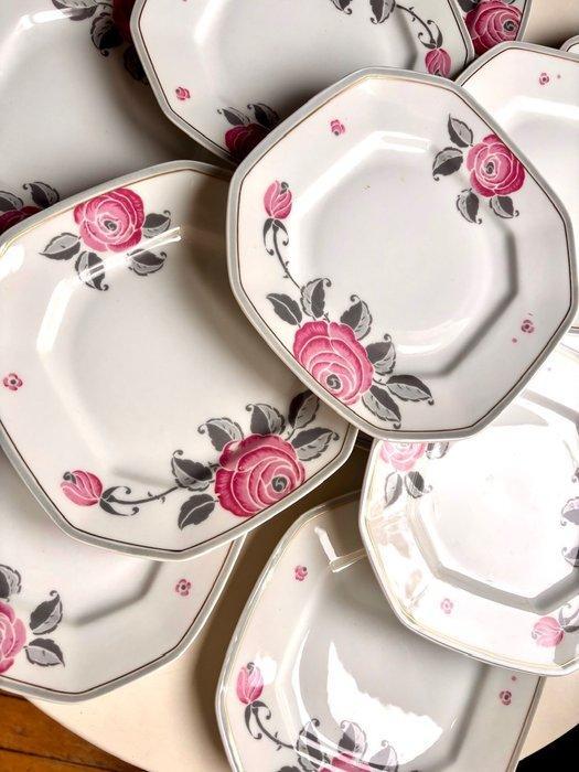 Bernardaud & Co. Limoges - Bord (12) - Aardewerk, Antiek en Kunst, Antiek | Meubels | Tafels