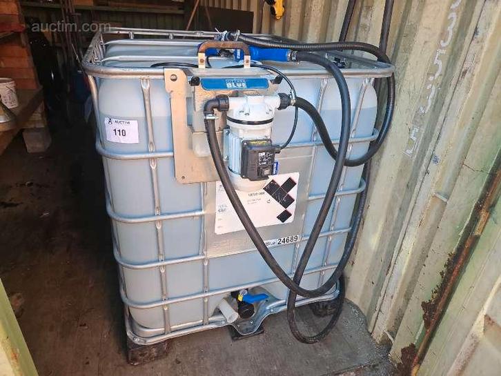 IBC container met Ad blue Piusi Schutz, Doe-het-zelf en Bouw, Gereedschap | Overige machines, Ophalen