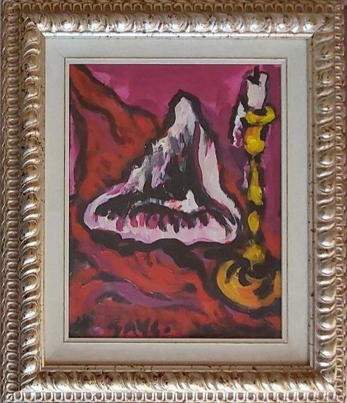 Piero Gauli (1916-2012) - Conchiglia e candeliere, Antiek en Kunst, Kunst | Schilderijen | Modern
