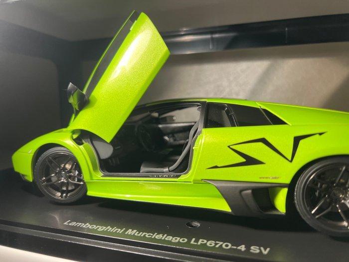 Autoart 1:18 - Modelauto - Lamborghini Murcielago LP670-4 SV, Hobby & Loisirs créatifs, Voitures miniatures | 1:5 à 1:12