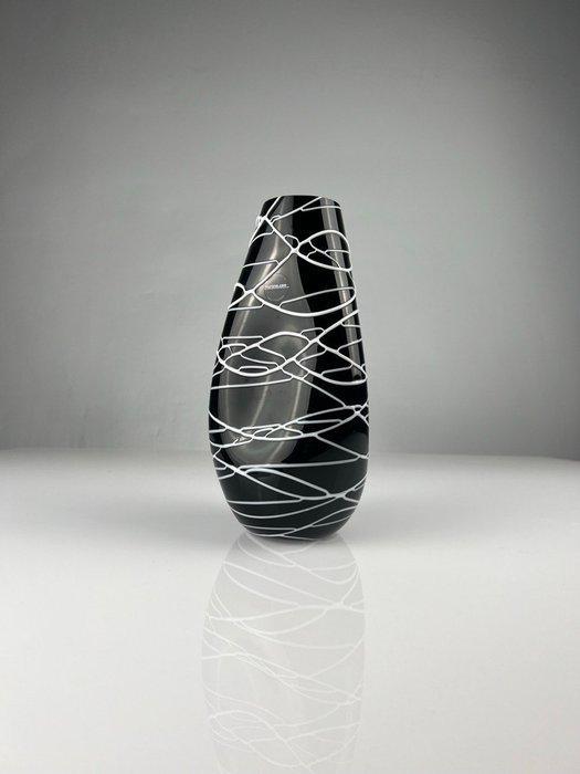 Murano.com - Carlo Nason - Vaas - roosters - Muranoglas, Antiek en Kunst, Antiek | Glaswerk en Kristal