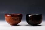 Set van hi Ware Chawan — Sporen van thee, littekens van