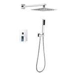 SALE - Vik - Chroom - Doucheset inbouw -, Doe-het-zelf en Bouw, Sanitair, Ophalen of Verzenden, Nieuw