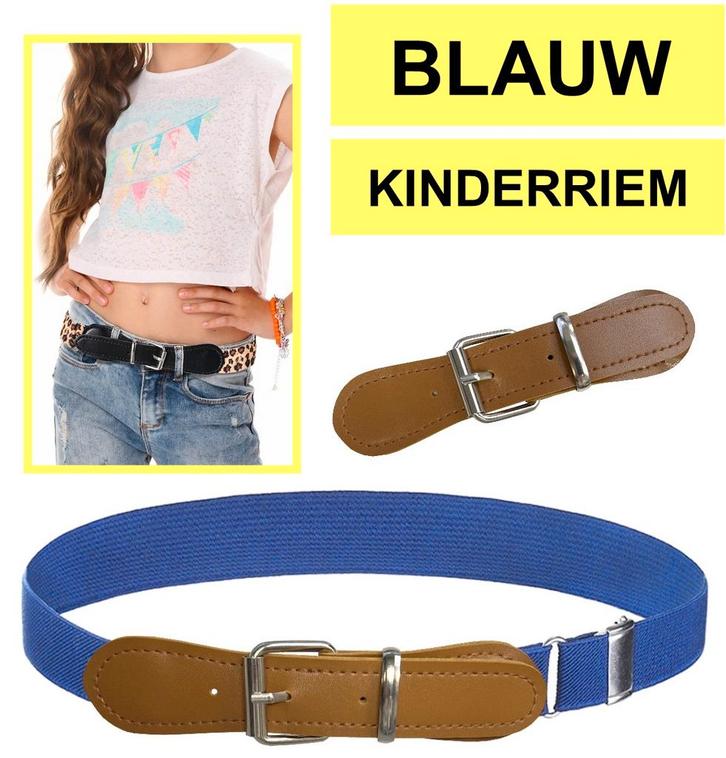 Fako Fashion - Kinderriem Elastisch Oval - Elastische Riem, Vêtements | Femmes, Ceintures, Envoi