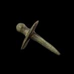 Oud-Romeins Brons Legionair Gladius Amulet, zeldzaam type