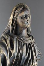 Beeld, Maria Immaculata - 60 cm - Hout, Antiek en Kunst