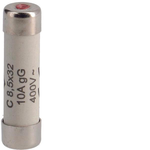Hager Cilindrische Zekering 10A 400V 8.5x32mm Klasse Gg -, Doe-het-zelf en Bouw, Elektriciteit en Kabels, Verzenden