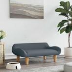 vidaXL Hondenmand 70x40x24 cm stof donkergrijs, Dieren en Toebehoren, Honden-accessoires, Verzenden, Nieuw