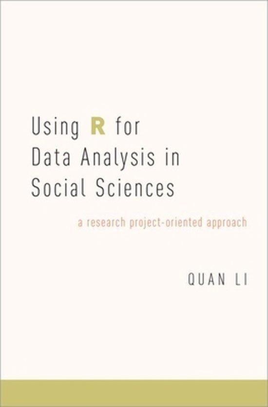 Using R for Data Analysis in Social Sciences 9780190656225, Livres, Langue | Anglais, Envoi