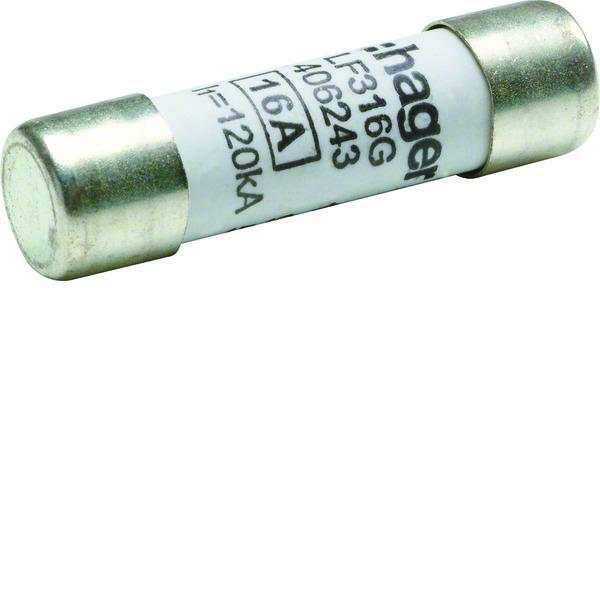 Hager Weber Industriële Cilindrische Zekering 16A 500V, Doe-het-zelf en Bouw, Elektriciteit en Kabels, Verzenden