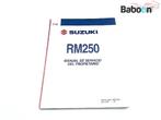Livret dinstructions Suzuki RM-Z 250 2006-2007