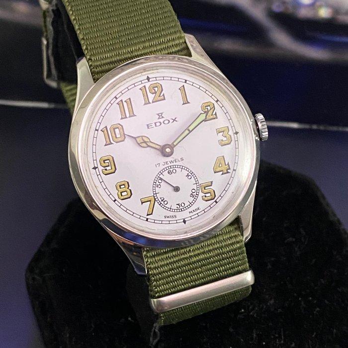 Edox - Vintage Trench - Zonder Minimumprijs - Heren -, Handtassen en Accessoires, Horloges | Heren