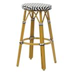 Barkruk | HAVANA | Aluminium Rotan/Aluminium | Black |, Verzenden, Nieuw in verpakking