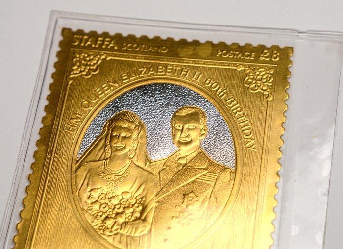 Schotland. Medal HM Queen Elizabeth II 60th Birthday -, Timbres & Monnaies, Monnaies | Europe | Monnaies non-euro