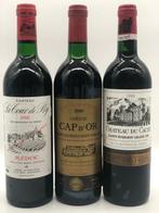 Trio 3 x 75cl Bordeaux op dronk (rood), Verzamelen, Wijnen, Nieuw, Rode wijn, Frankrijk, Ophalen of Verzenden
