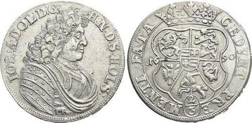 2/3 taler, daalder(gulden) 1690 Schleswig-holstein-ploen..., Verzenden, België