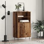 vidaXL Highboard met plank met opslag met de deur Bruin 60 x, Huis en Inrichting, Verzenden, Nieuw