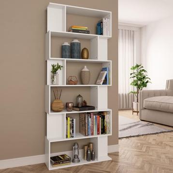 vidaXL Boekenkast / kamerscherm 80x24x192 cm bewerkt hout, Huis en Inrichting, Verzenden, Nieuw