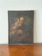 Italiaanse school (XVII) - San Giuseppe con Bambino