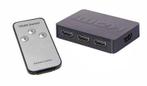 4 poort HDMI switch splitter hub verdeler + afstandsbedienin, Verzenden