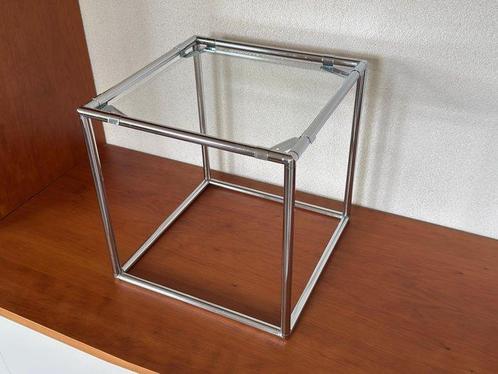 Poul Cadovius - Tafel - Glas, Staal - Abstracta, Antiek en Kunst, Antiek | Meubels | Stoelen en Sofa's