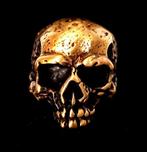 Chevalière - Sterke visie - Skelet - Memento Mori -, Antiek en Kunst