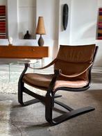 NELO - Fauteuil - Bugholz (beukenhout), Leder -