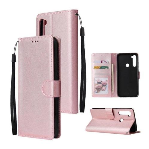 Xiaomi Redmi Note 8 Pro Leren Flip Case Portefeuille - PU, Télécoms, Téléphonie mobile | Housses, Coques & Façades | Marques Autre