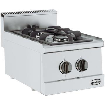 Base 600 Gas Kooktafel | 2 Branders  | 2x 3.25kW |, Verzenden