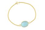 Schakelarmband - 14 karaat Geel goud -  13.01ct. tw.