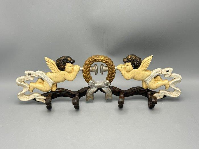 Kapstok - Gietijzer - Zware gietijzere kapstok, Antiquités & Art, Curiosités & Brocante