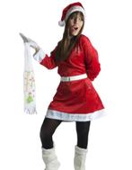 Kerstvrouw kostuum met accessoires, Nieuw, Ophalen of Verzenden