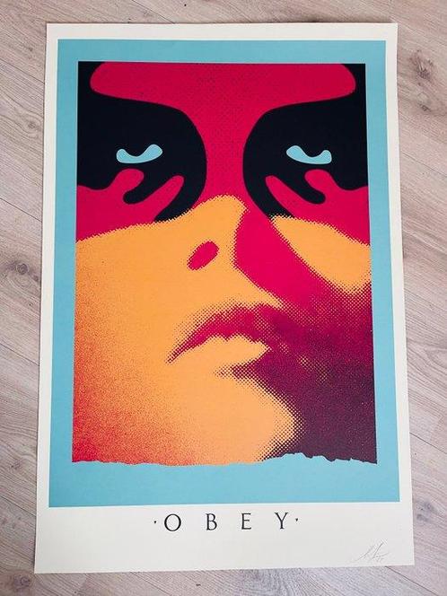 Shepard Fairey (OBEY) (1970) - Shadowplay, Antiek en Kunst, Kunst | Tekeningen en Fotografie
