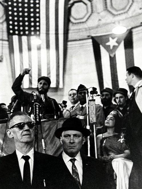 Alberto Korda (1928-2001). - (XXL) (XXL) Discurso de Fidel, Antiek en Kunst, Kunst | Schilderijen | Modern
