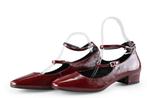 Manfield Pumps in maat 40 Rood | 5% korting, Kleding | Dames, Pumps, Verzenden, Zo goed als nieuw, Manfield