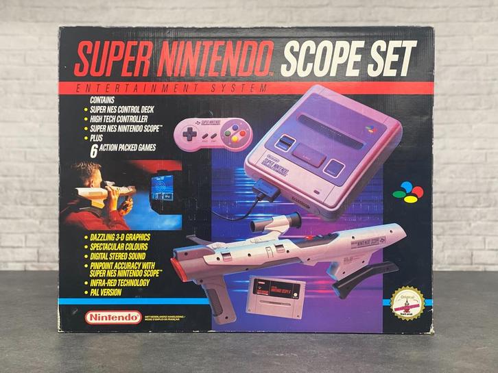 Super Nintendo Starter Pack - Scope Set [Complete], Games en Spelcomputers, Spelcomputers | Nintendo Super NES, Verzenden