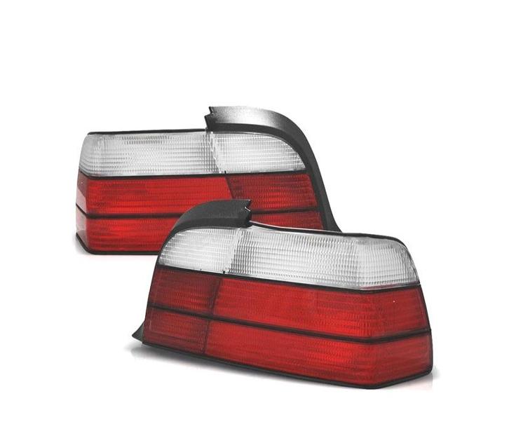 FEUX ARRIÈRE BMW E36 LOOK M3 ROUGE BLANC, Auto-onderdelen, Verlichting, Verzenden