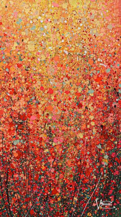 Violeta Endo - Allegory of Bloom No. 4. XXL, Antiek en Kunst, Kunst | Schilderijen | Modern