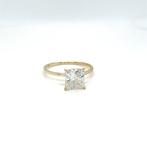 Zonder minimumprijs - Ring - 14 karaat Geel goud - 2.00ct., Nieuw