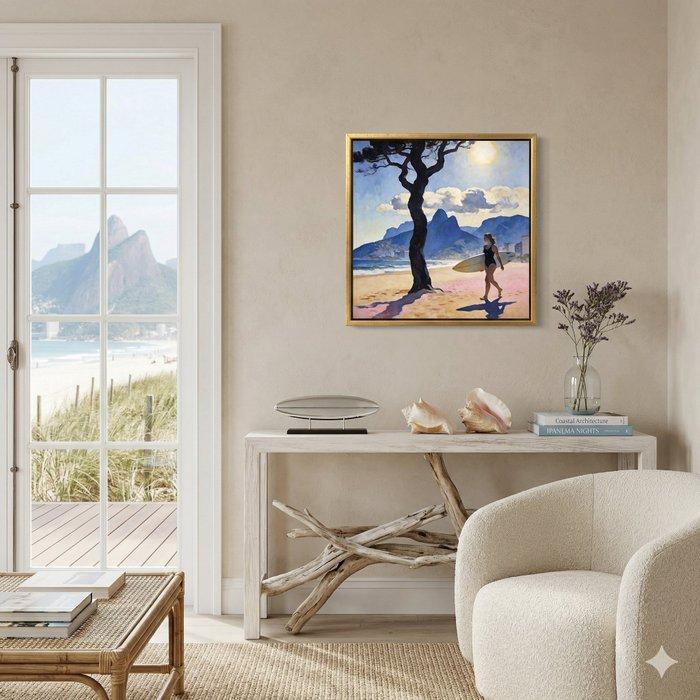 Le Yack - Walking Into Light - Hand signed, Antiquités & Art, Art | Objets design