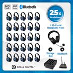 Dolly Digital 25x type FD Headsets + 1x Microfoon +, Audio, Tv en Foto, Luidsprekerboxen, Ophalen of Verzenden, Zo goed als nieuw