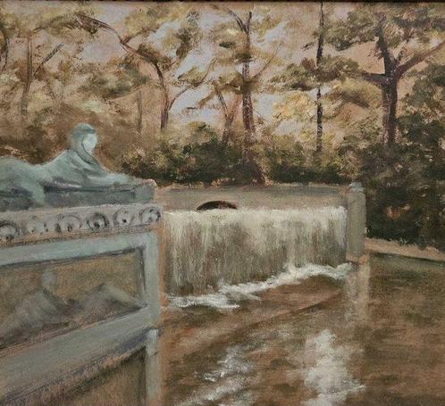 Europese school (XX) - Pareja de paisajes - NO RESERVE, Antiek en Kunst, Kunst | Schilderijen | Klassiek