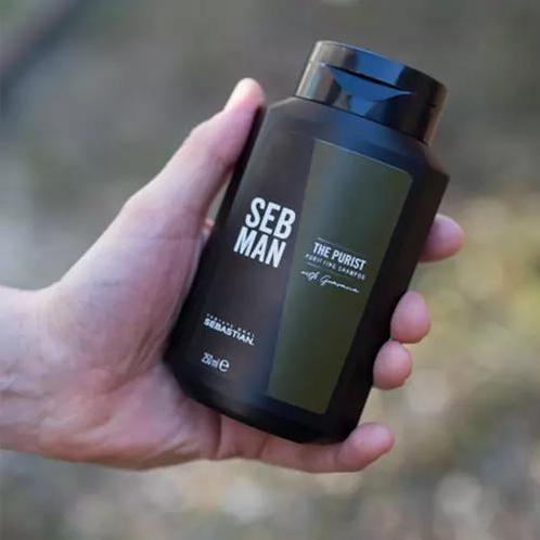 Sebastian Professional SEB MAN The Purist Purifying Shampoo, Handtassen en Accessoires, Uiterlijk | Haarverzorging, Nieuw, Verzenden