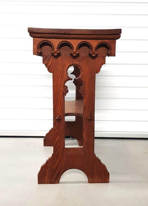 Bijzettafel - Hout - Eikenhouten bijzettafel, Antiek en Kunst, Curiosa en Brocante