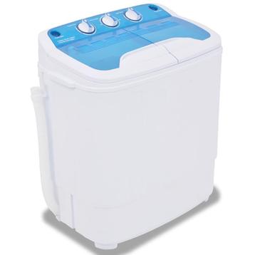 Mini wasmachine dubbele trommel 5,6kg | Retour Deal | 40%... beschikbaar voor biedingen
