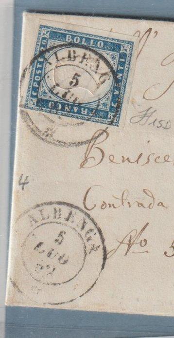 Anciens états italiens - Sardaigne 1857/1861 - anciens