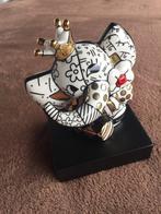 Romero Britto (1963) - sculptuur, Golden Spring Elephant -, Antiek en Kunst